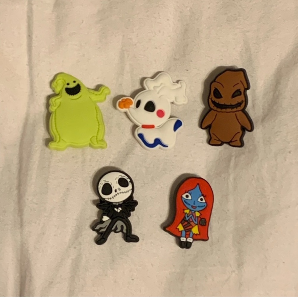 Nightmare before Christmas shoe charms for crocs Disney Jack Sally zero - Picture 3 of 6